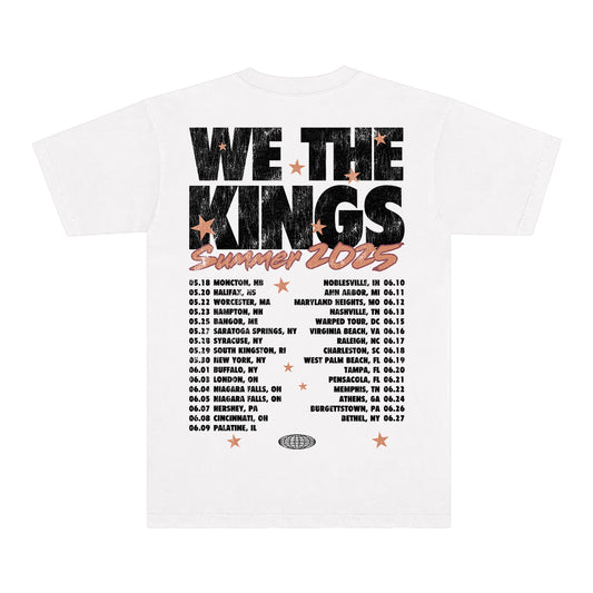 Tour Date Tee (White)