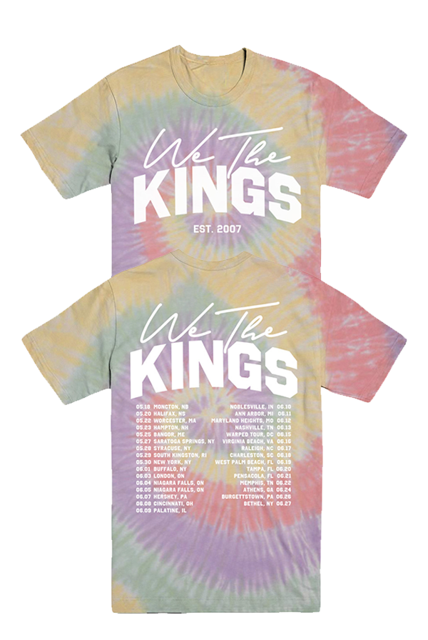 Tour Date Tee (Tie Dye)