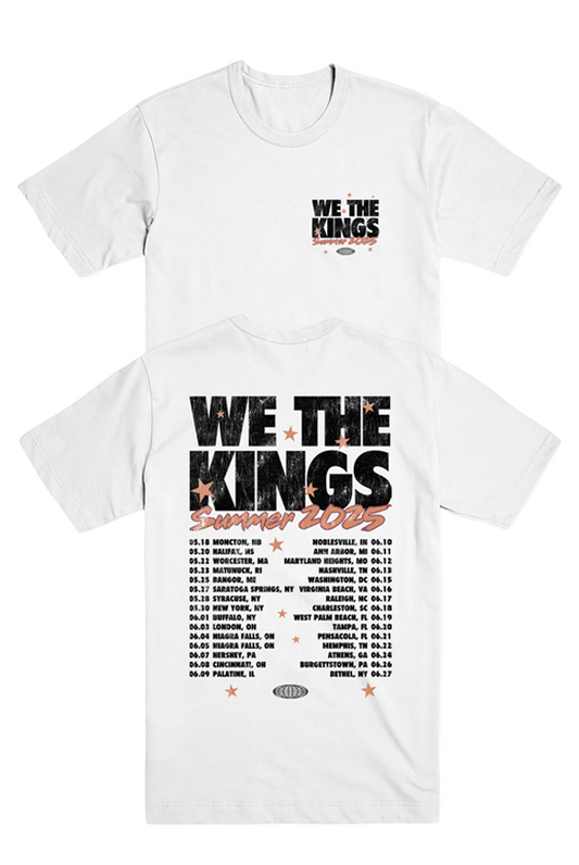 Tour Date Tee (White)