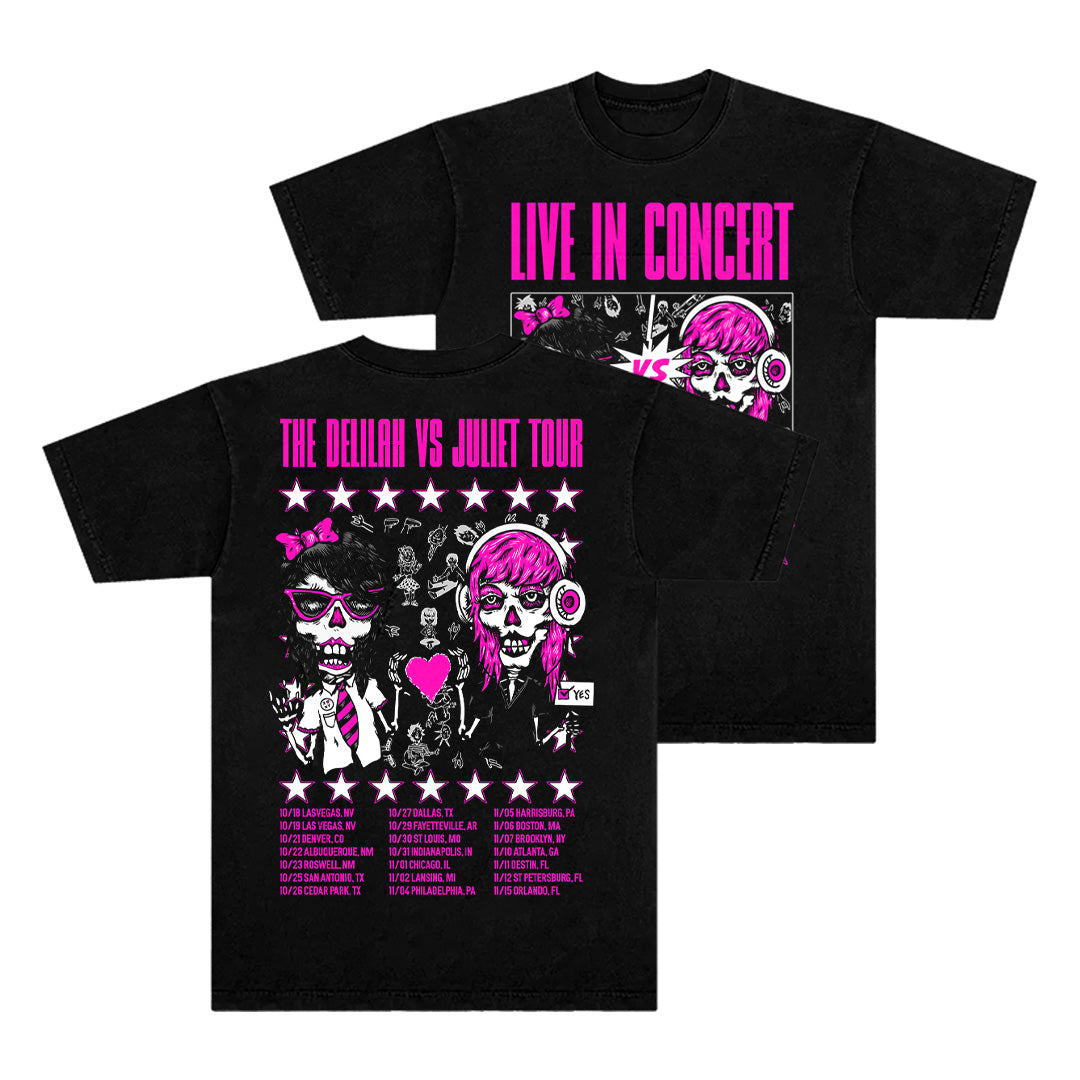 Delilah Vs Juliet Tour Tee