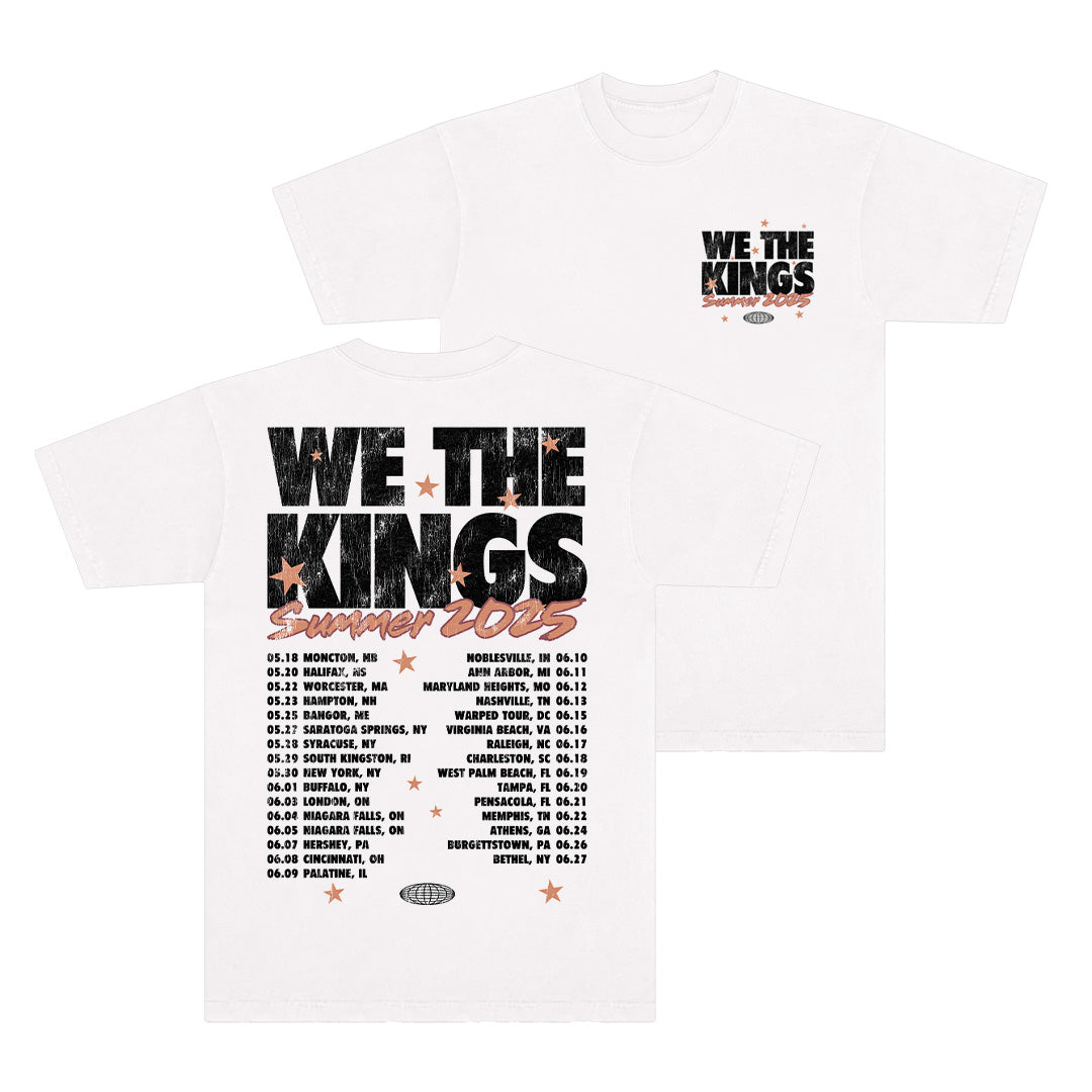 Tour Date Tee (White)